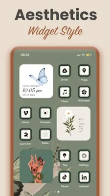 Widget 2023 Aesthetic Widgets android App screenshot 1