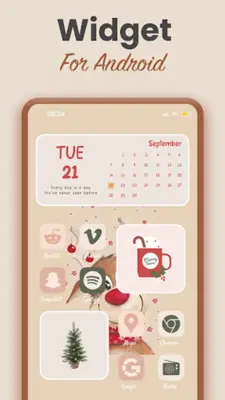 Widget 2023 Aesthetic Widgets android App screenshot 5